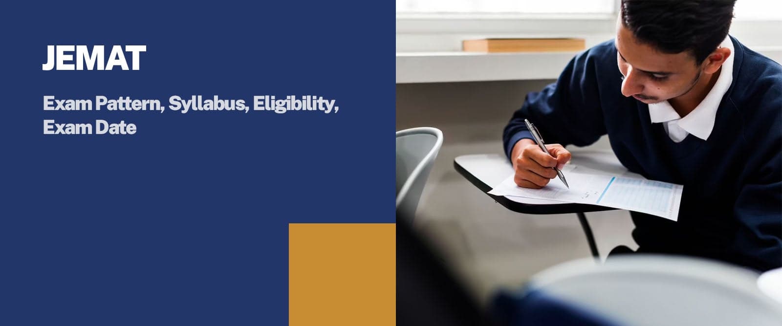 JEMAT: Exam Pattern, Syllabus, Eligibility, Exam Date