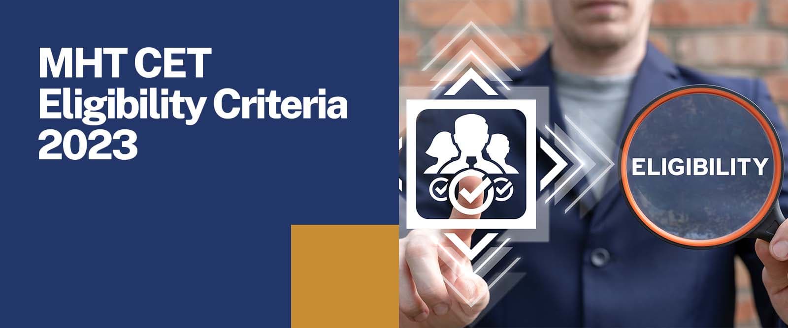 MHT CET 2023